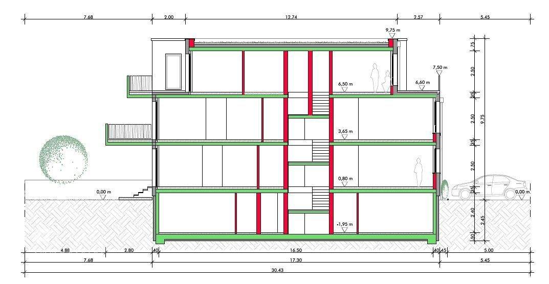 Etagenwohnung Wiesloch Baiertal - 3 Zimmer, 76 m&sup2;, 399.000&euro; | Angebot:25742852