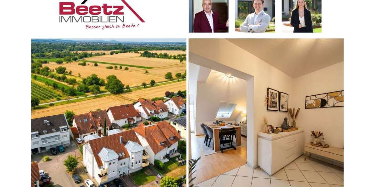 Etagenwohnung Malsch - 3 Zimmer, 125 m&sup2;, 429.000&euro; | Angebot:25707506