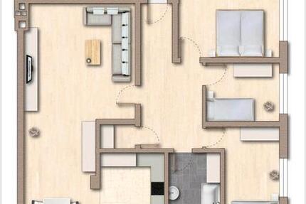 Wohnung Wiesloch - 4 Zimmer, 95 m&sup2;, 315.000&euro; | Angebot:25660119