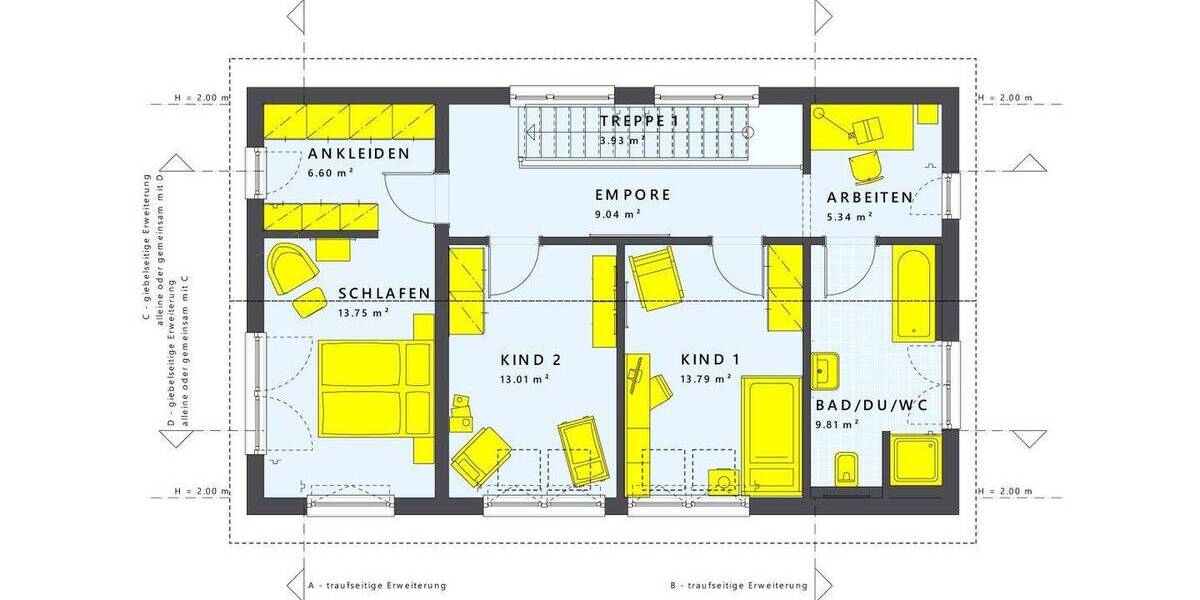 Einfamilienhaus Ölbronn-Dürrn Dürrn - 5 Zimmer, 155 m&sup2;, 573.730&euro; | Angebot:25728147