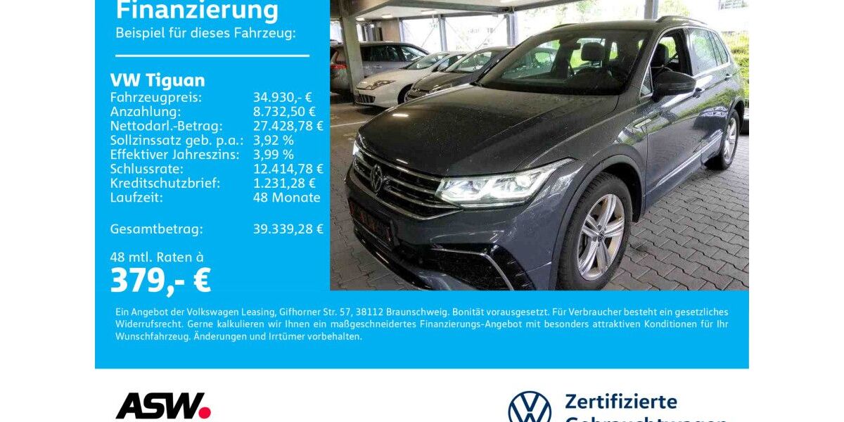 VW Tiguan 73.500 km 34.930 &euro; Neckarsulm 74172