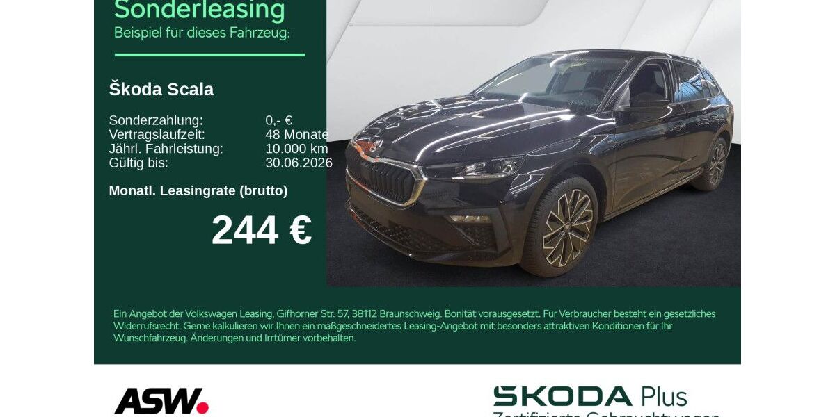 Skoda Scala 26.200 km 23.530 &euro; Bad Rappenau 74906