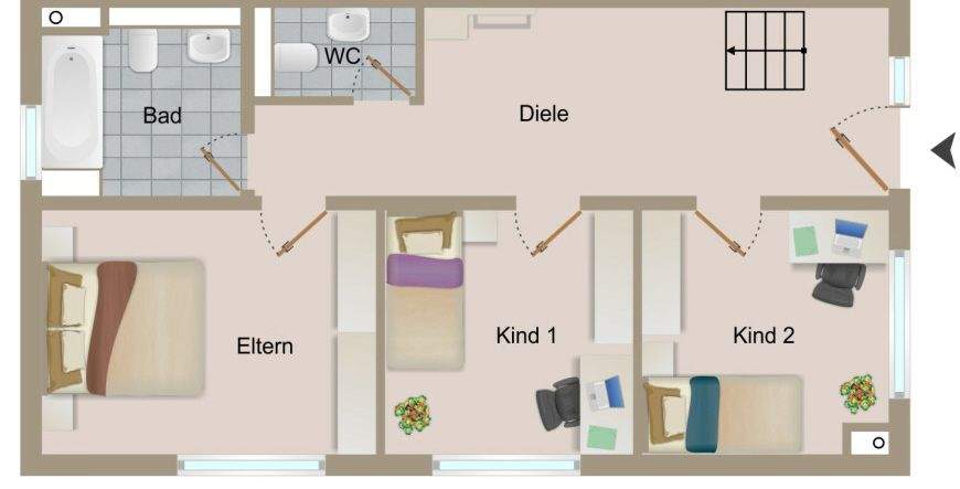 Doppelhaushälfte Heilbronn / Kirchhausen Kirchhausen - 5 Zimmer, 166 m&sup2;, 2.349&euro; | Angebot:25701387