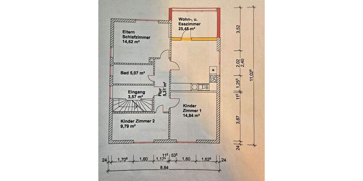 Mehrfamilienhaus, Wohnhaus Walldorf - 1 Zimmer, 210 m&sup2;, 945.000&euro; | Angebot:25728423