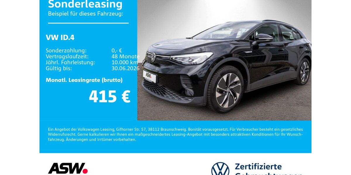 VW ID.4 84.800 km 28.930 &euro; Sinsheim 74889