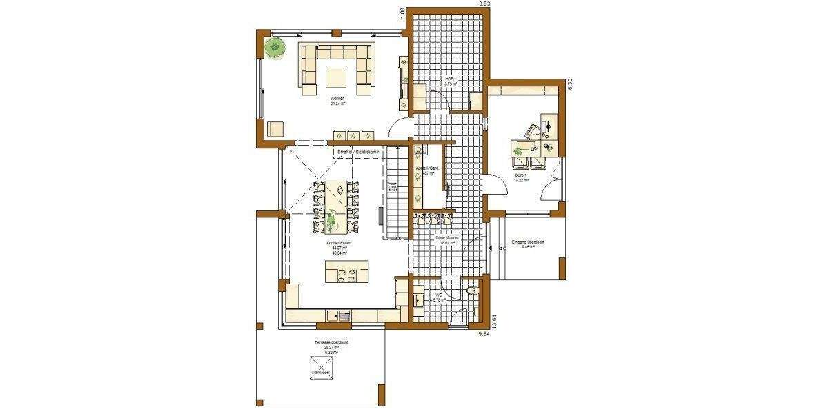 Einfamilienhaus Haßmersheim - 6 Zimmer, 258 m&sup2;, 1.111.000&euro; | Angebot:25775000
