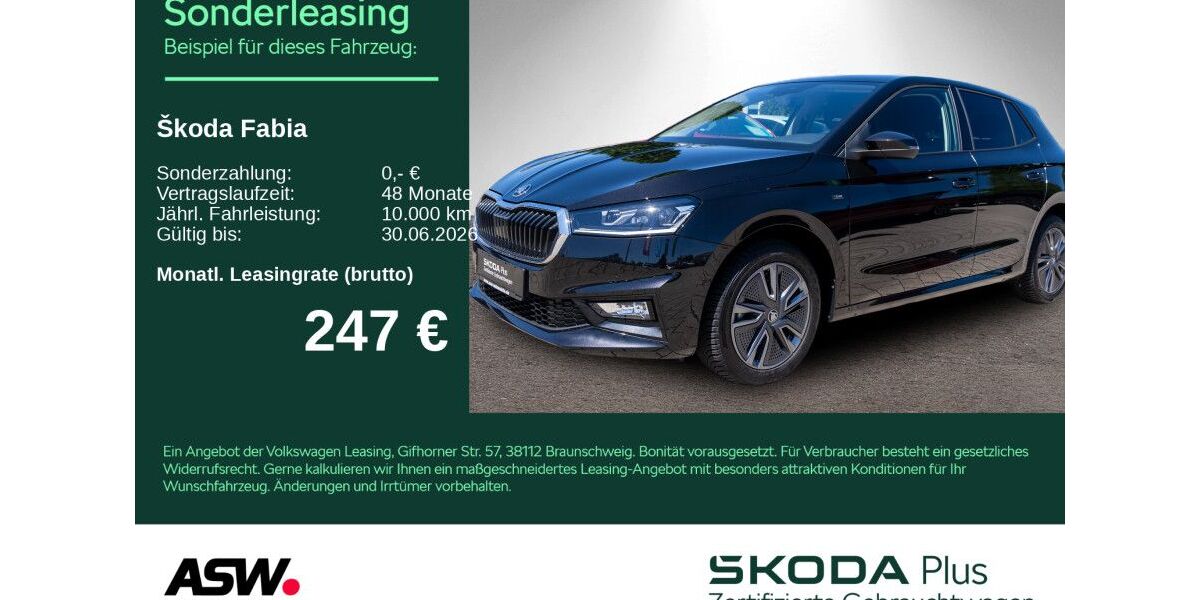 Skoda Fabia 24.800 km 21.960 &euro; Bad Rappenau 74906