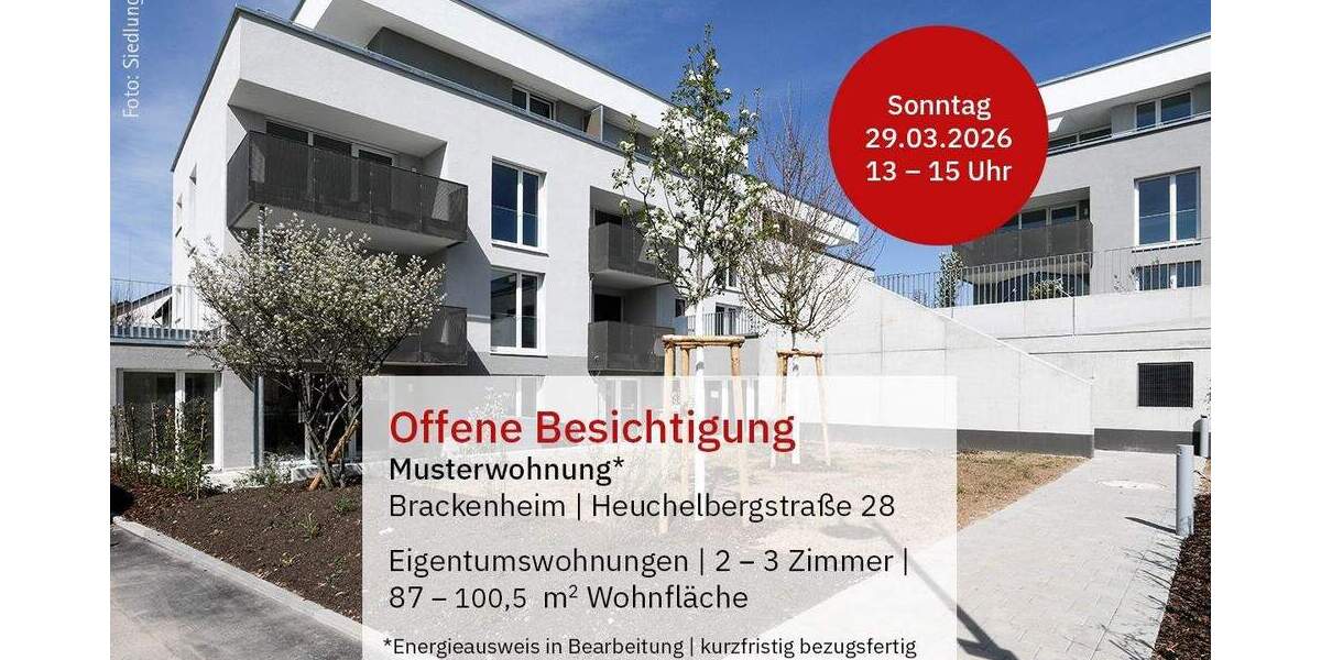 Etagenwohnung Brackenheim - 3 Zimmer, 87 m&sup2;, 499.000&euro; | Angebot:25708922