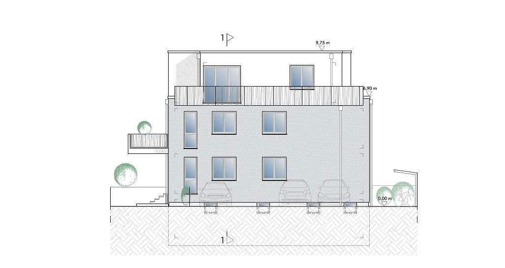Etagenwohnung Wiesloch Baiertal - 2 Zimmer, 57 m&sup2;, 280.000&euro; | Angebot:25697196