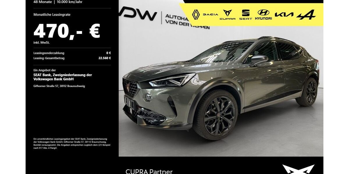 Cupra Formentor 67.300 km 30.380 &euro; Heilbronn 74076