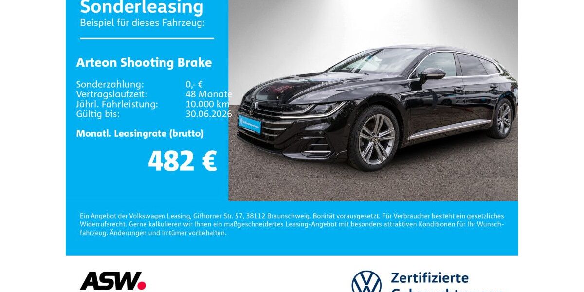 VW Arteon 48.800 km 36.930 &euro; Neckarsulm 74172