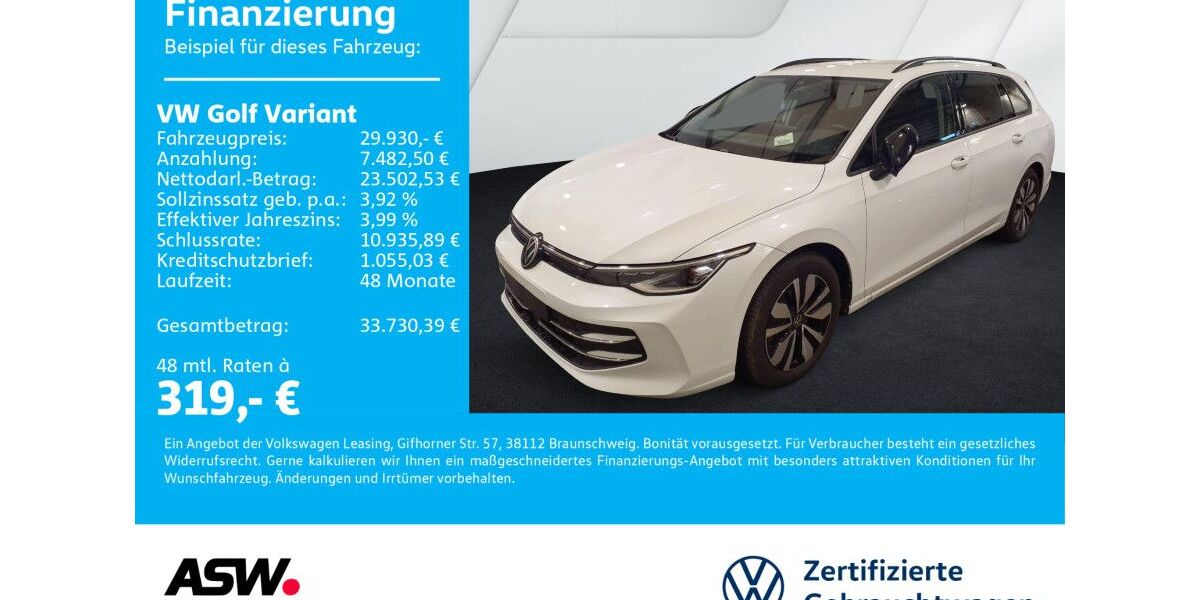 VW Golf 19.700 km 29.930 &euro; Neckarsulm 74172