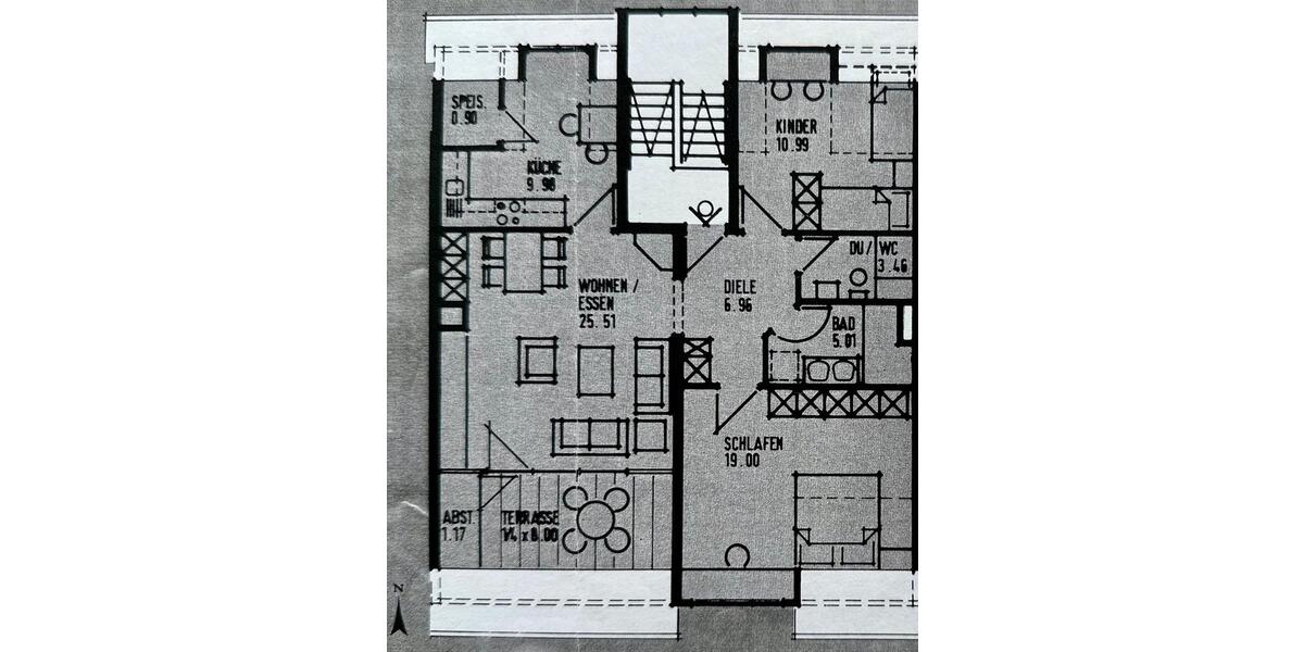 Dachgeschoßwohnung Heilbronn Horkheim - 3 Zimmer, 85 m&sup2;, 329.000&euro; | Angebot:25869344