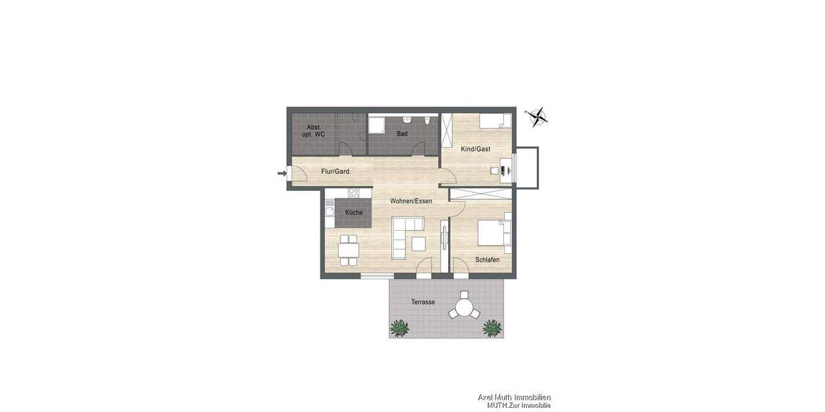 Etagenwohnung Sulzfeld - 3 Zimmer, 93 m&sup2;, 459.400&euro; | Angebot:25660541
