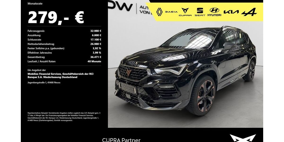 Cupra Ateca 25.800 km 30.980 &euro; Mosbach 74821