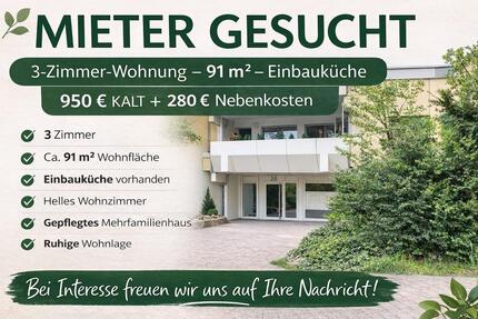 Wohnung Eisingen - 3 Zimmer, 91 m&sup2;, 1.230&euro; | Angebot:25404776