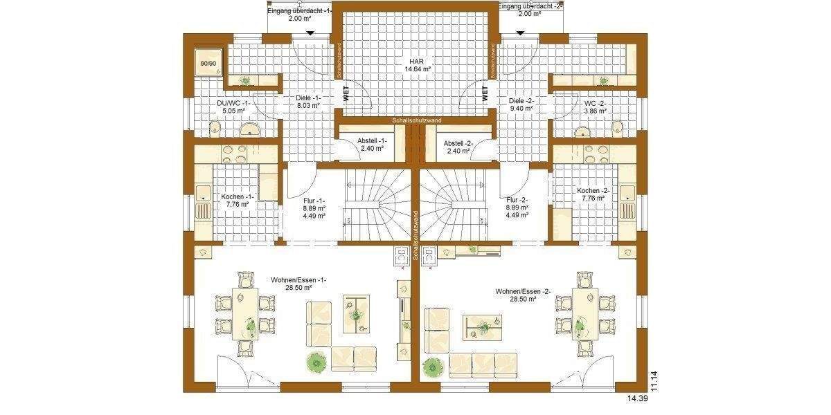 Mehrfamilienhaus, Wohnhaus Heilbronn Kernstadt - 8 Zimmer, 252 m&sup2;, 1.391.000&euro; | Angebot:25702747