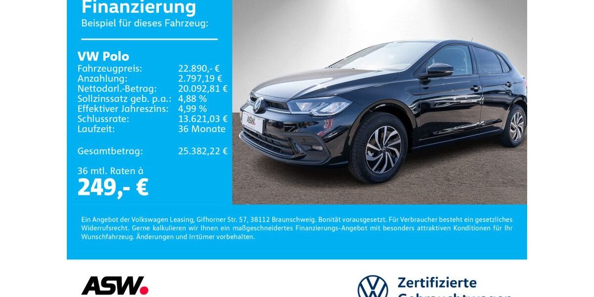 VW Polo 4.990 km 22.890 &euro; Neckarsulm 74172
