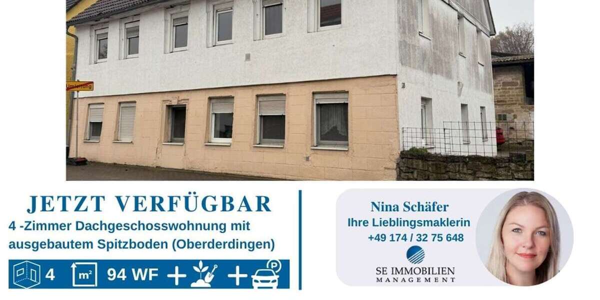 Etagenwohnung Oberderdingen - 4 Zimmer, 94 m&sup2;, 149.000&euro; | Angebot:24903269