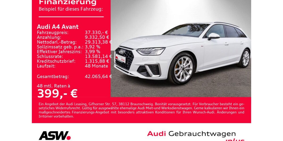 Audi A4 51.500 km 37.330 &euro; Heilbronn 74074