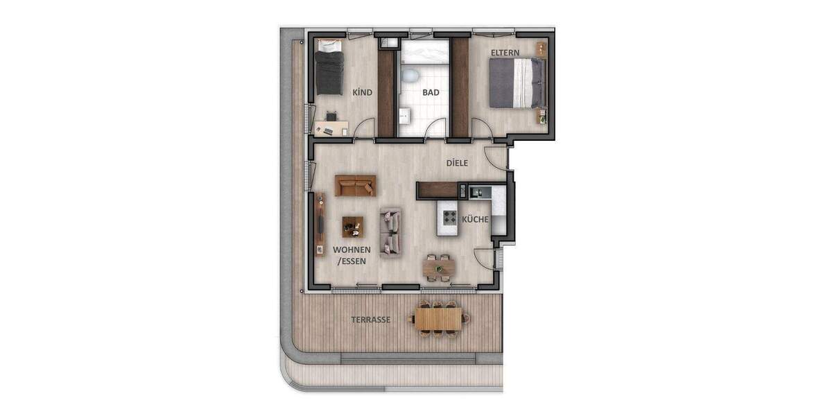 Etagenwohnung Heilbronn / Neckargartach Neckargartach - 3 Zimmer, 82 m&sup2;, 534.900&euro; | Angebot:25692059