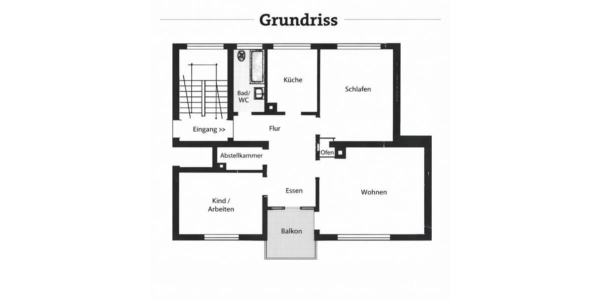 Etagenwohnung Vaihingen an der Enz - 3 Zimmer, 69 m&sup2;, 219.000&euro; | Angebot:26014215