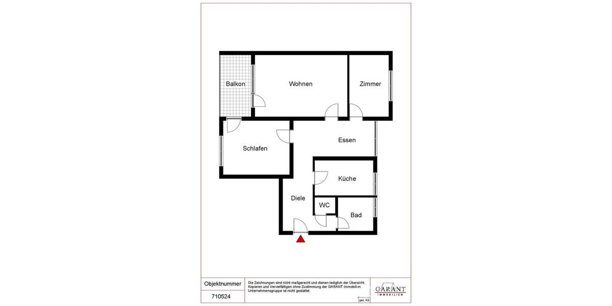 Etagenwohnung Untereisesheim - 3 Zimmer, 91 m&sup2;, 269.000&euro; | Angebot:25682625