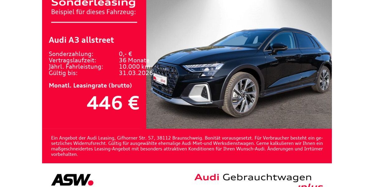 Audi A3 12.800 km 35.890 &euro; Heilbronn 74074