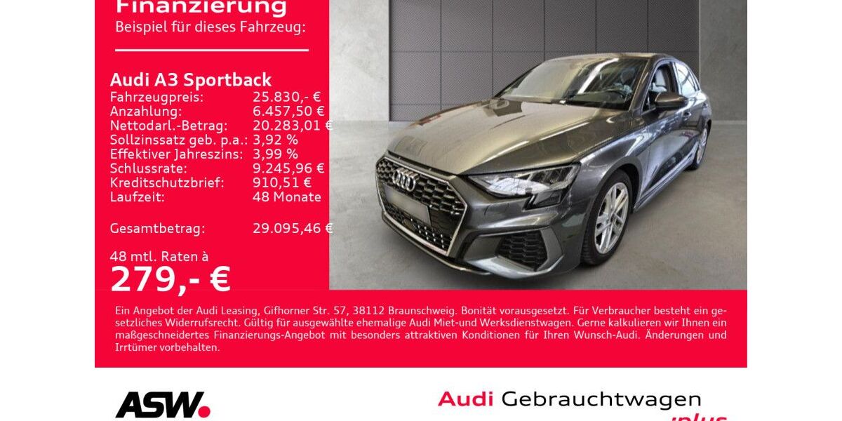 Audi A3 88.800 km 25.830 &euro; Heilbronn 74074
