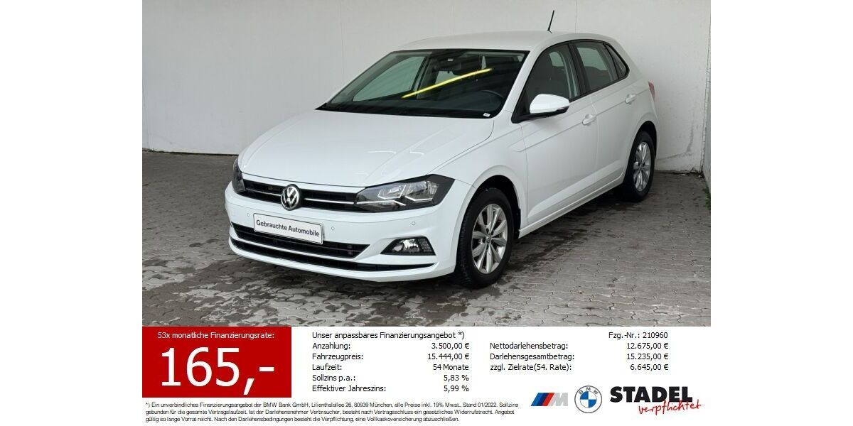 VW Polo 56.287 km 13.549 &euro; Heilbronn 74074