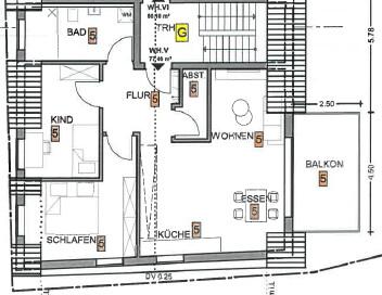 Maisonettenwohnung Güglingen - 3 Zimmer, 74 m&sup2;, 1.300&euro; | Angebot:25561030