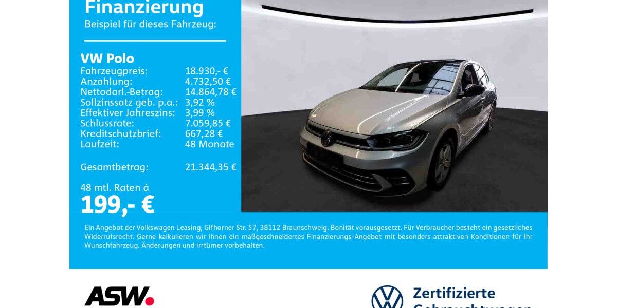 VW Polo 52.900 km 18.930 &euro; Neckarsulm 74172
