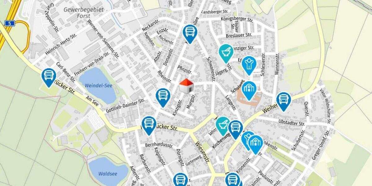 Etagenwohnung Forst - 2 Zimmer, 66 m&sup2;, 229.000&euro; | Angebot:25777938