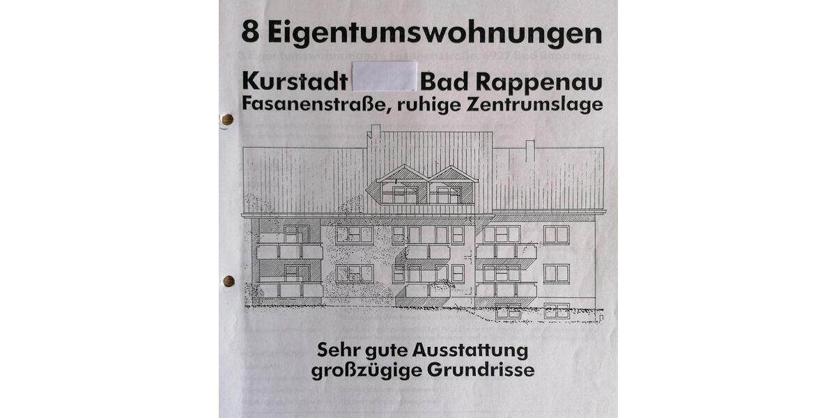 Hochparterre Bad Rappenau - 3.5 Zimmer, 80 m&sup2;, 308.000&euro; | Angebot:25392115