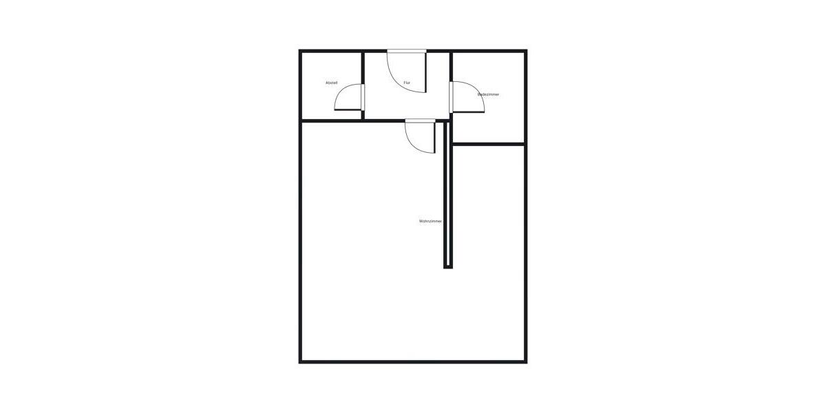 Erdgeschoßwohnung Heilbronn Kernstadt - 1 Zimmer, 45 m&sup2;, 581&euro; | Angebot:25917750