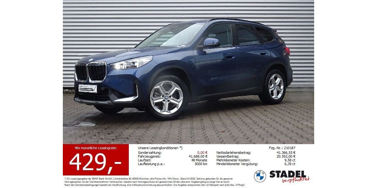 BMW X1 29.153 km 40.255 &euro; Bietigheim-Bissingen 74321