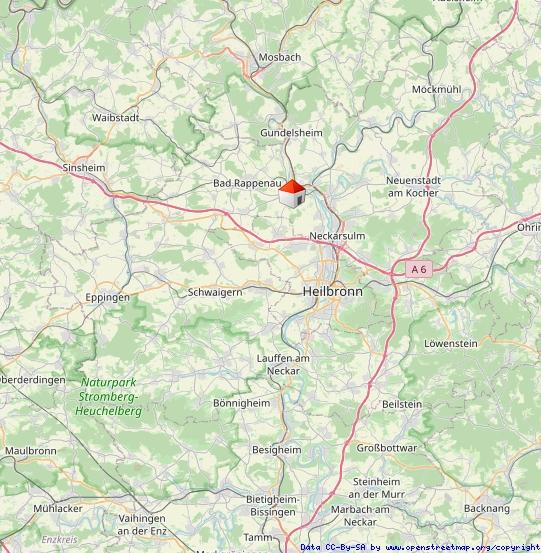 Etagenwohnung Bad Wimpfen - 2.5 Zimmer, 88 m&sup2;, 990&euro; | Angebot:24625247