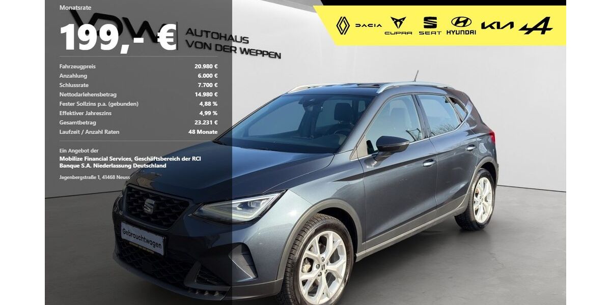 Seat Arona 15.900 km 20.480 &euro; Mosbach 74821
