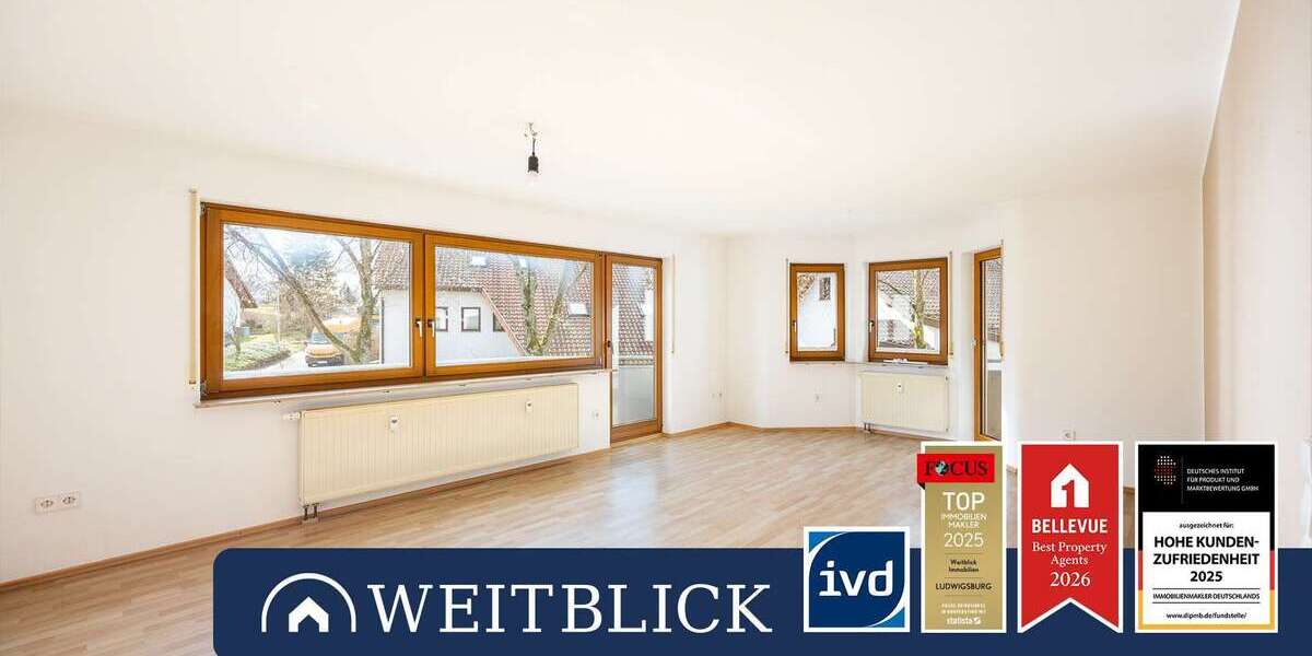 Etagenwohnung Besigheim - 4 Zimmer, 100 m&sup2;, 348.000&euro; | Angebot:25382502
