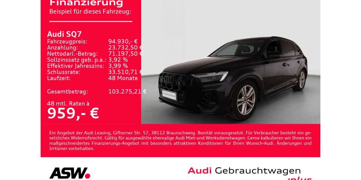 Audi SQ7 19.990 km 94.930 &euro; Heilbronn 74074