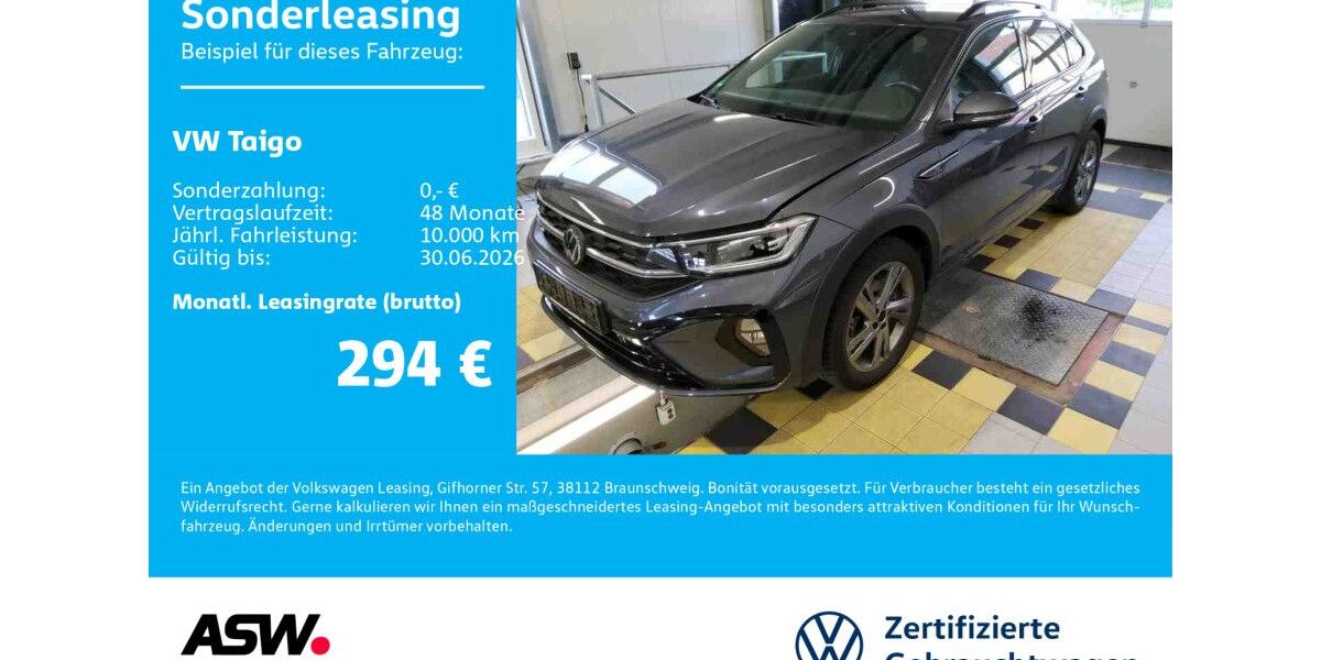 VW Taigo 22.300 km 23.230 &euro; Sinsheim 74889