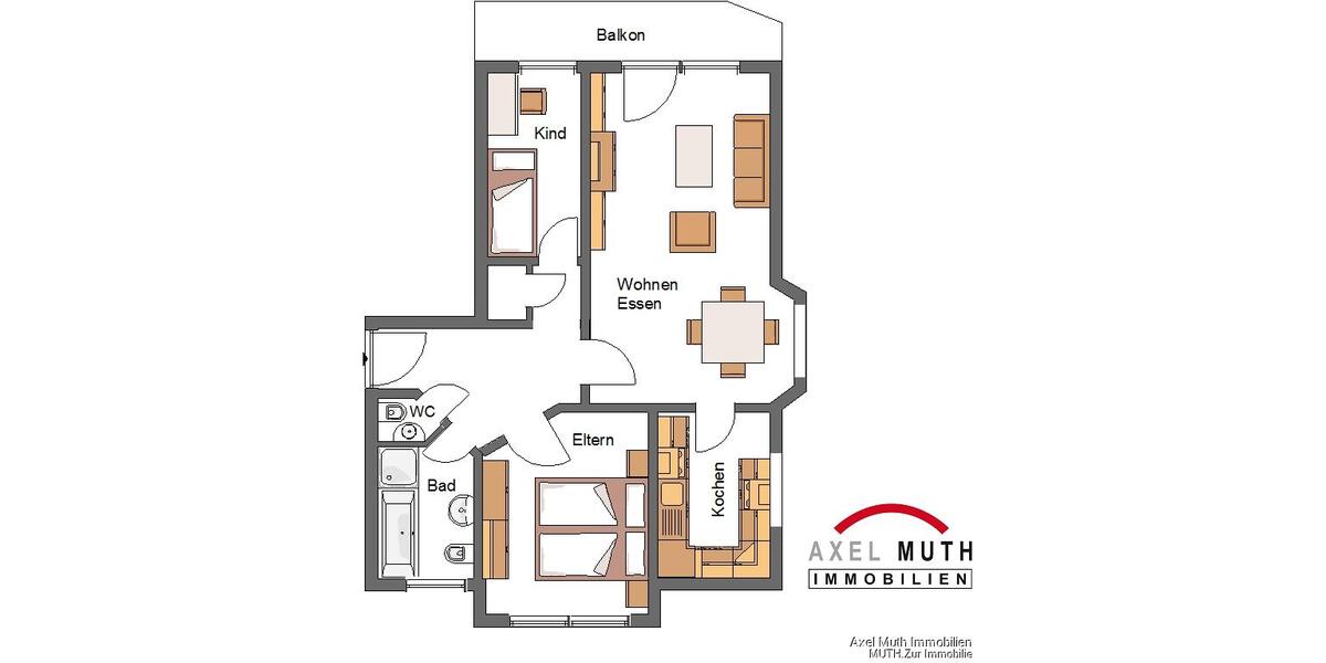 Erdgeschoßwohnung Sulzfeld - 3 Zimmer, 71 m&sup2;, 800&euro; | Angebot:26563798