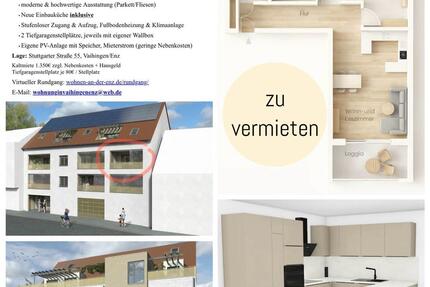 Wohnung Vaihingen an der Enz - 3 Zimmer, 84 m&sup2;, 1.500&euro; | Angebot:24248133