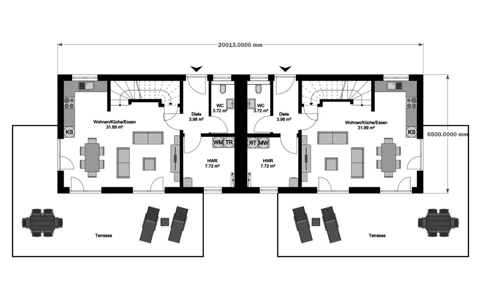Doppelhaushälfte Dielheim - 367.000&euro; | Angebot:25305366