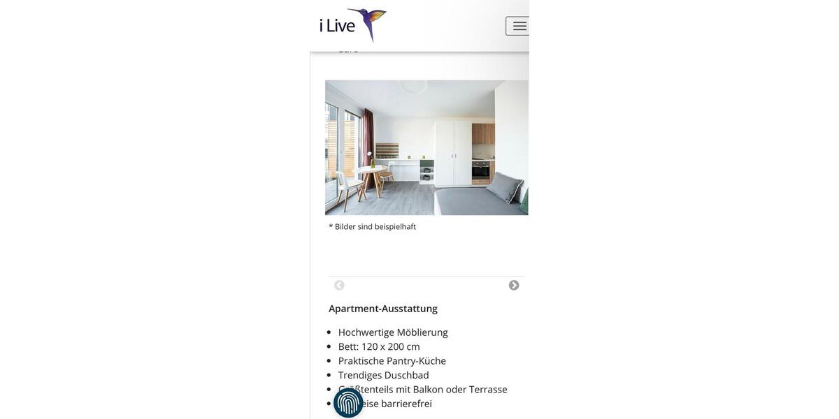 Dachgeschoßwohnung Heilbronn - 1 Zimmer, 23 m&sup2;, 739&euro; | Angebot:25723255