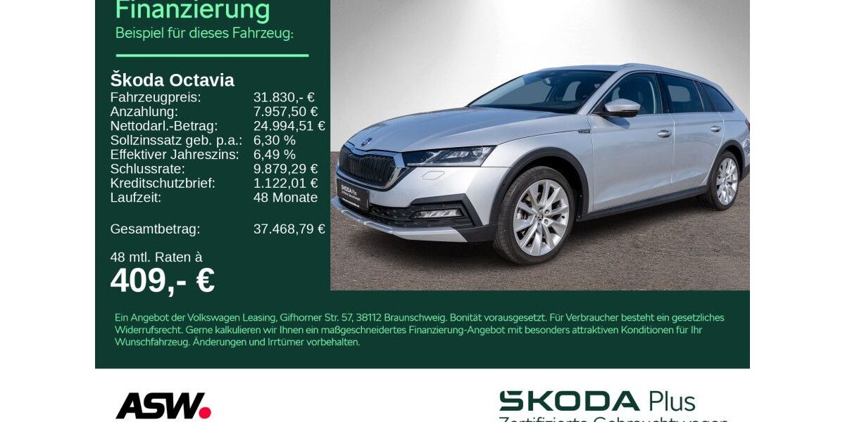 Skoda Octavia 70.200 km 31.830 &euro; Bad Rappenau 74906