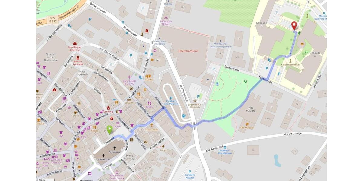 Etagenwohnung Mosbach - 1 Zimmer, 375 m&sup2;, 375&euro; | Angebot:25414404