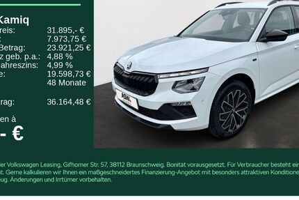 Skoda Kamiq 4.500 km 31.895 &euro; Bad Rappenau 74906