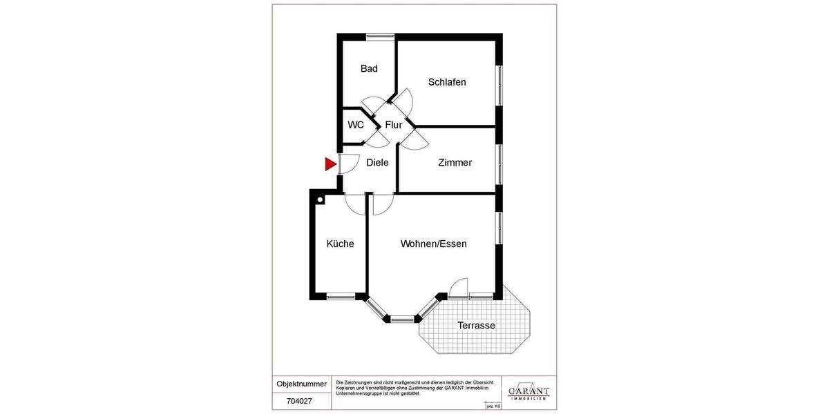 Etagenwohnung Bad Wimpfen - 3 Zimmer, 73 m&sup2;, 260.000&euro; | Angebot:25772107