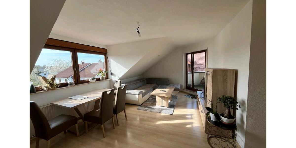 Dachgeschoßwohnung Bad Friedrichshall - 3 Zimmer, 55 m&sup2;, 269.000&euro; | Angebot:26757848